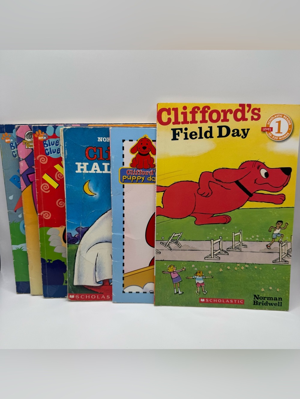Childrens Book Lot Clifford Blues Clues Disney Kids Y2K Nostalgia Childhood VTG